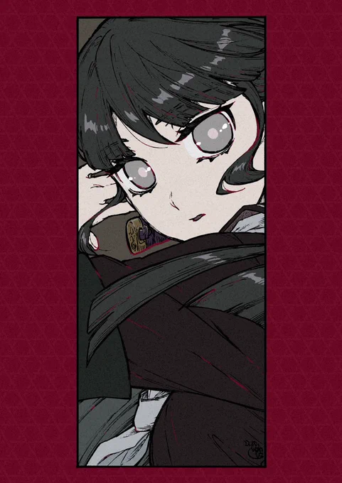 #このタグを見た人は自キャラの名前の話をする・綾竹子(あやこ)→名付けにひじょうに困って本棚を眺め『奇子』が目に入る。漢字は変えよう。候補に綾子が上がる。少し捻りたい。″綾竹″にたどり着く。よし!!当て字だ!!! 