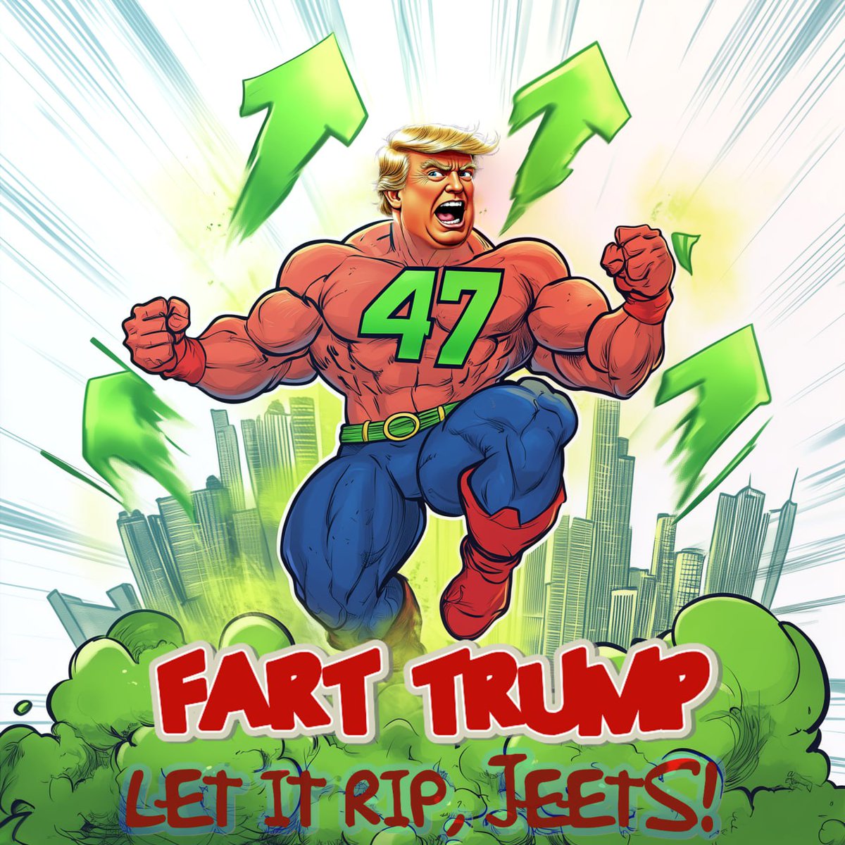 FartTrumpSolana's tweet photo. We're speeding up - and you may not be able to catch us soon.
Green candles at the ready!

#FartTrump #Fartcoin #FartBoy #Trump #Potus47  #ElonMusk https://t.co/IBikJ9fvSQ