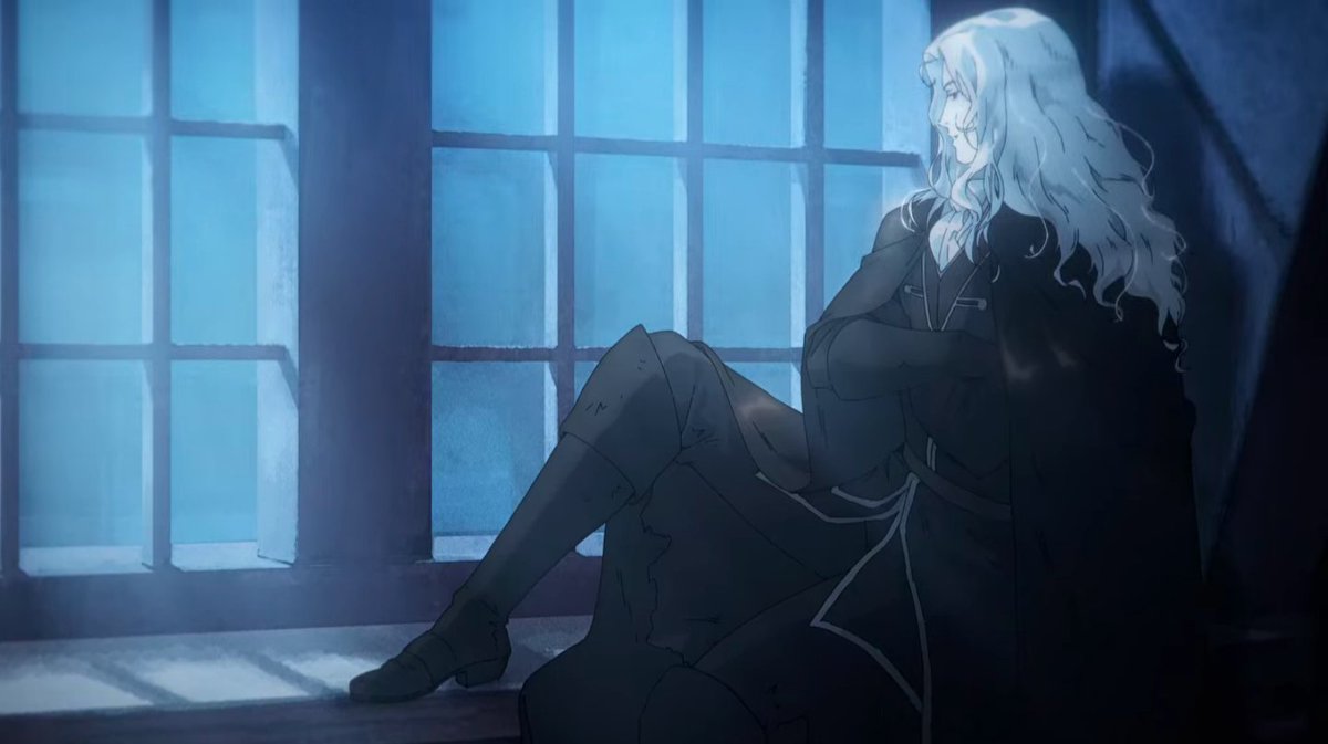 no one: 
alucard: *hits you with the lonely bisexual pose*