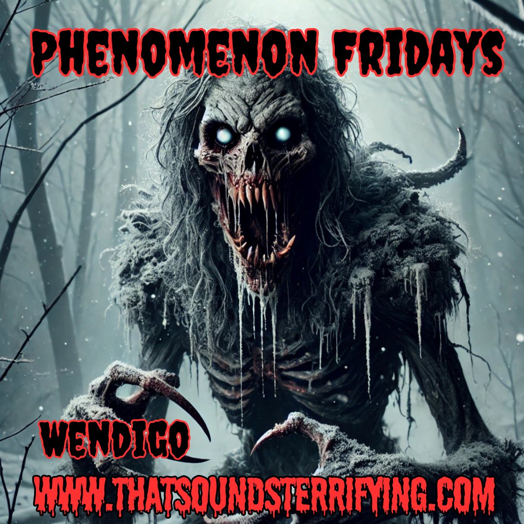 🌲❄️ #PhenomenonFriday The #Wendigo ❄️🌲
Lurking in the frozen forests of the North, this terrifying beast from Algonquian folklore is said to embody famine, winter &amp; insatiable hunger with a stench of decay. Is it safe to venture into the woods alone at night? 👁️👣
#Folklore
