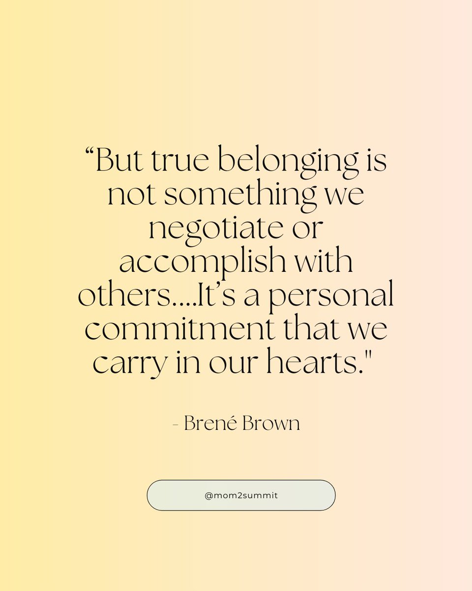 When we embrace who we are, we create space to truly connect, without needing to change or shrink ourselves for anyone. What does true belonging mean to you? Drop your thoughts below! ⬇️ #TrueBelonging #BreneBrown #SelfLoveJourney
