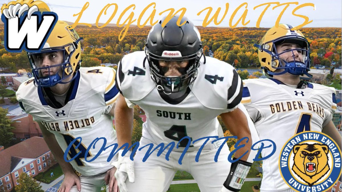Logan Watts (@loganwatts0320) on Twitter photo I am proud and excited to announce my commitment to Western New England University to continue my athletic and academic career! Thank you to everyone who has helped me get to this point to achieve my goals! Can’t wait to work! <a href="/Coach_Lebeau/">Jason Lebeau</a> <a href="/WNEFB/">WNE Football</a> @fru_pshs <a href="/footballpsouth/">Plymouth South Football</a> I am proud and excited to announce my commitment to Western New England University to continue my athletic and academic career! Thank you to everyone who has helped me get to this point to achieve my goals! Can’t wait to work! <a href="/Coach_Lebeau/">Jason Lebeau</a> <a href="/WNEFB/">WNE Football</a> @fru_pshs <a href="/footballpsouth/">Plymouth South Football</a>