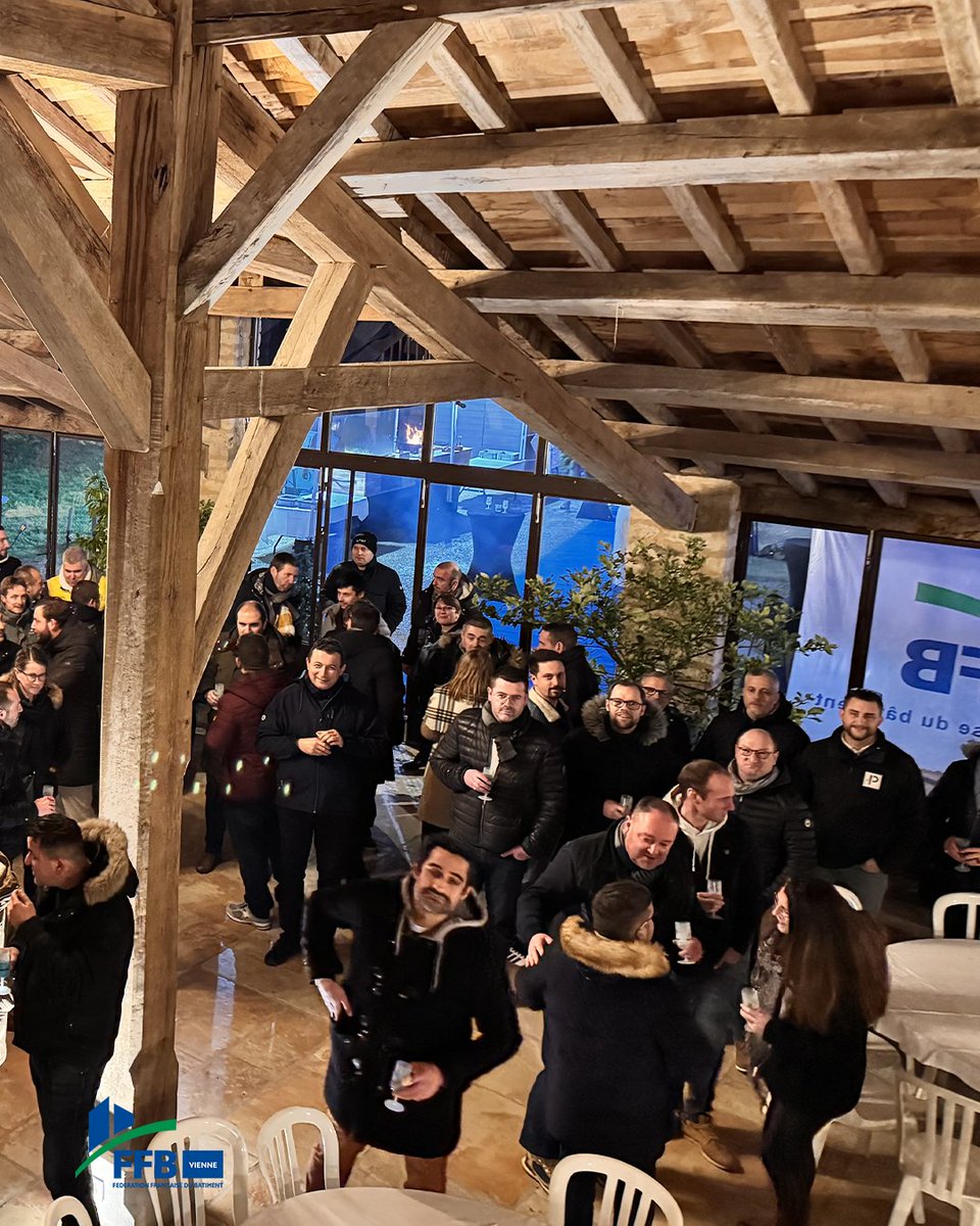 Soirée Givrée réussie : merci à tous !

Un grand merci à nos adhérents, partenaires et invités pour leur présence et leur soutien.

Le président de la FFB 86 a pris la parole au cours de la soirée, pour souhaiter ses bons vœux pour 2025,

#ffb #ffb86 #btp #batiment #vienne