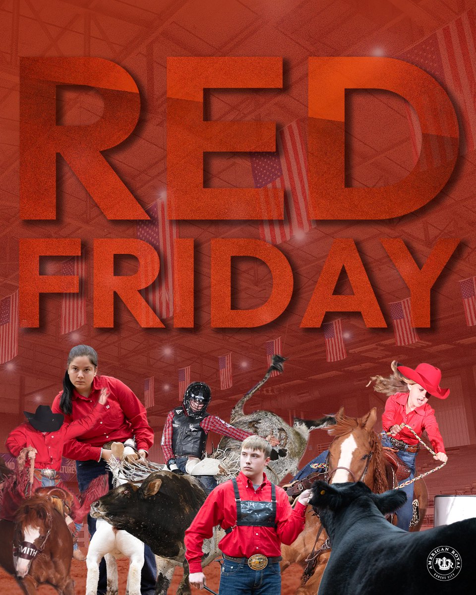 The biggest #RedFriday yet.

Kansas City is rooting for you, <a href="/Chiefs/">Kansas City Chiefs</a>!

#AmericanRoyal #WhereChampionsAreCrowned #RedFriday
