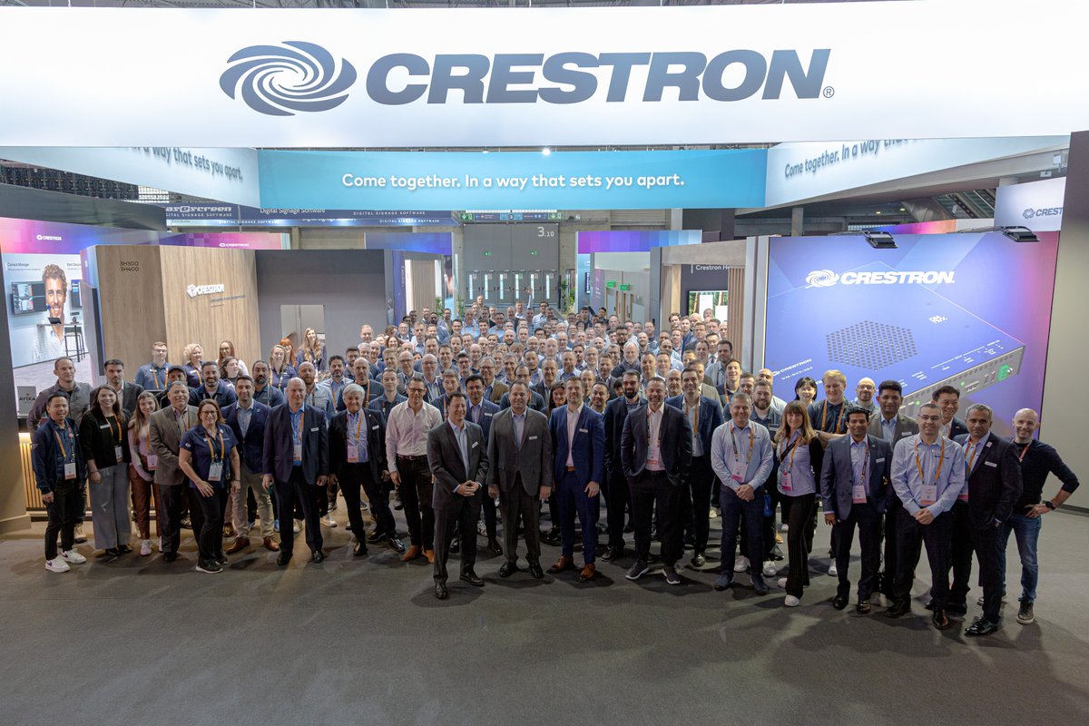 Crestron's tweet image. Another one in the books.

We hope you enjoyed #ISE2025 as much as we did. Farewell 'til we meet again at next year's Expo. If you saw something at our booth that piqued your interest and want to know more, let us know!

#CrestronISE2025 #CrestronISE