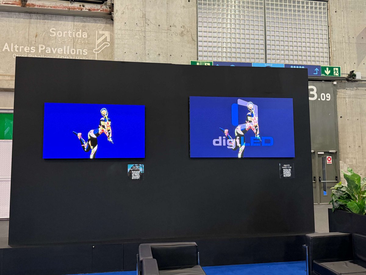 digiLED_'s tweet image. And that's a wrap on ISE 2025!

What an incredible few days, we'd like to say a huge thank you to everyone who visited us at our booth.

If you missed us, then please get in touch. We have even more technology on display at our LED showroom - The Pixel Depot!

#ISE2025 #digiLED