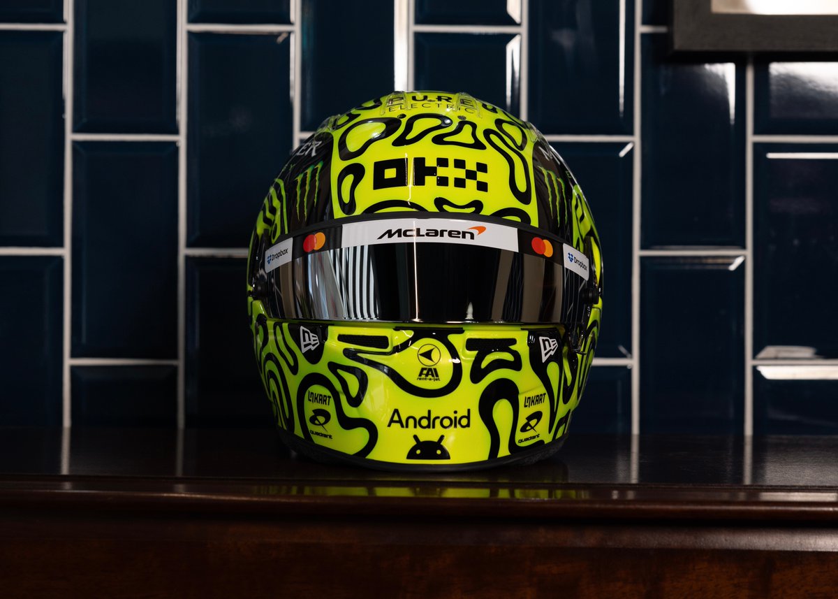 LN4's tweet photo. LANDO'S 2025 HELMET IS HERE https://t.co/HgQ8ANndqt