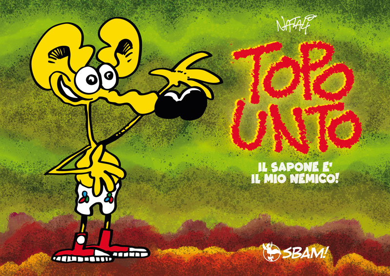 sbamcomics's tweet image. Seguendo l’antica e gloriosa tradizione della striscia umoristica, ecco il (fetido) microcosmo creato da FRANCESCO NATALI. Quello di TOPOUNTO.
La Sbam-Novità è in prevendita qui --> sbamcomics.it/prodotto/topo-…
#ascoltailtapiro #SbamLibri #Sbamnovità #umorismo #strisce #strip