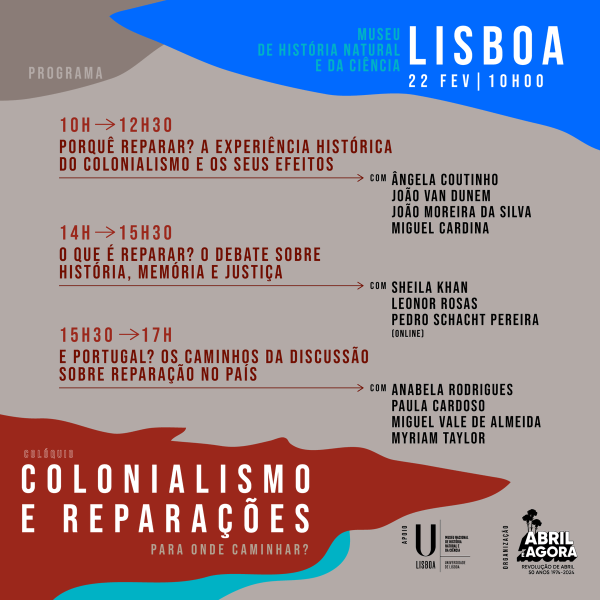 _cultra's tweet photo. 📌 Conhece o programa para os dias 22 (no Museu de História Natural e da Ciência) e 23 de fevereiro (no Museu Nacional de Etnologia). https://t.co/6w6R2MraVO