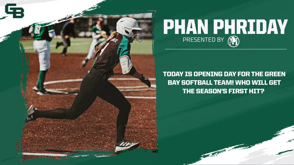 Who do you think gets the first hit of the <a href="/GBPhoenixSB/">Green Bay Softball</a> season?

Guess correctly for a chance to win a gift package compliments of <a href="/mackinawsgb/">Mackinaws Grill & Spirits</a>!

#RiseWithUs