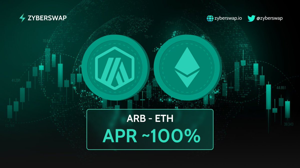 100% APR with $ARB - $ETH on <a href="/arbitrum/">Arbitrum</a>!
