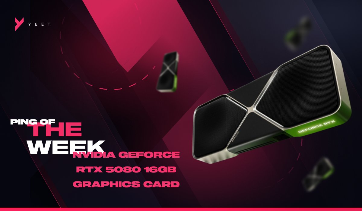Random resell? We do it all. 🚀
Check out this week's Ping of the week! 
Yeet Monitors just secured one of the most hyped releases, the NVIDIA GeForce RTX 5080!⚡️
Unmatched speed, accuracy, and elite monitoring sealed the deal.
Join Yeet to stay ahead of the game!
Link in bio!💚