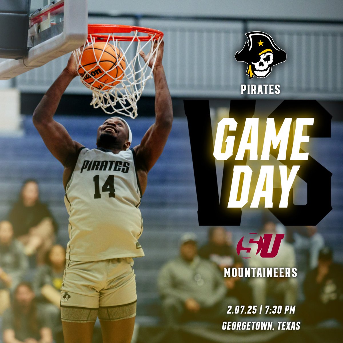 Southwestern Pirates (@supirates) on Twitter photo #GAMEDAY // <a href="/SUPiratesMBB/">Southwestern MBB</a>
π Schreiner University
β° 7:30 PM
π Georgetown, Texas
πΊπ southwesternpirates.com #GAMEDAY // <a href="/SUPiratesMBB/">Southwestern MBB</a>
π Schreiner University
β° 7:30 PM
π Georgetown, Texas
πΊπ southwesternpirates.com