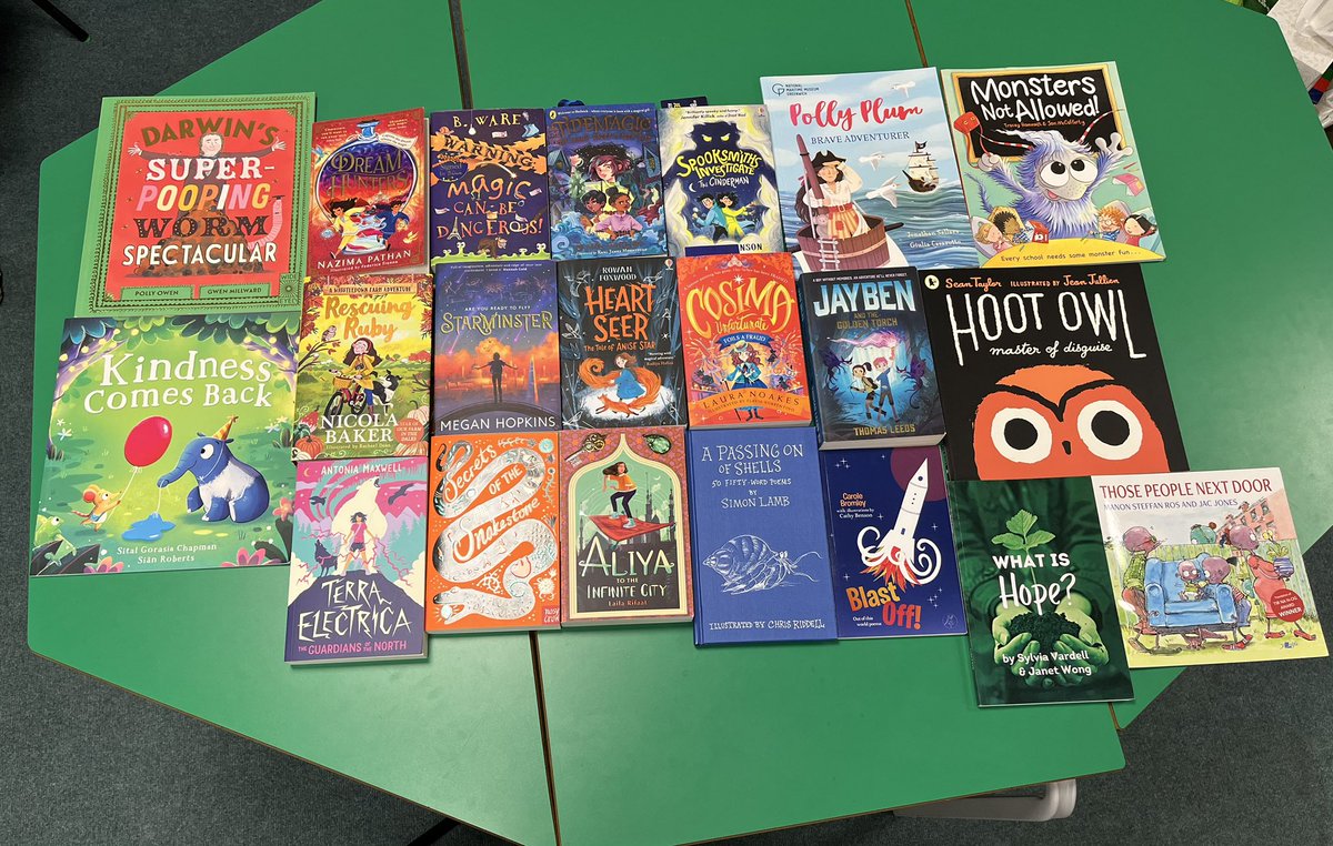 Sarah Ziman/BardyMum - 'Brain' out now! (@bardymum) on Twitter photo New books delivered to <a href="/albanwoodschool/">Alban Wood Primary School and Nursery</a> library - they were v pleased as though they have lots of books, many were old and tatty <a href="/pollypoem/">Polly Owen - Darwin’s Super-💩 🪱 Spectacular</a> <a href="/NP_author/">Nazima Pathan</a> <a href="/PiuDasGupta1/">Piu DasGupta 🐍💎</a> <a href="/mrsnicolabaker/">Nicola Baker</a> <a href="/clareharlow/">Clare Harlow</a> <a href="/lailarifaat/">Laila Rifaat (Updates Only. Instagram/Threads)</a> <a href="/alatkinson/">Alex Atkinson</a>
#childrenspoetry #middlegrade #picturebooks #kidlit New books delivered to <a href="/albanwoodschool/">Alban Wood Primary School and Nursery</a> library - they were v pleased as though they have lots of books, many were old and tatty <a href="/pollypoem/">Polly Owen - Darwin’s Super-💩 🪱 Spectacular</a> <a href="/NP_author/">Nazima Pathan</a> <a href="/PiuDasGupta1/">Piu DasGupta 🐍💎</a> <a href="/mrsnicolabaker/">Nicola Baker</a> <a href="/clareharlow/">Clare Harlow</a> <a href="/lailarifaat/">Laila Rifaat (Updates Only. Instagram/Threads)</a> <a href="/alatkinson/">Alex Atkinson</a>
#childrenspoetry #middlegrade #picturebooks #kidlit