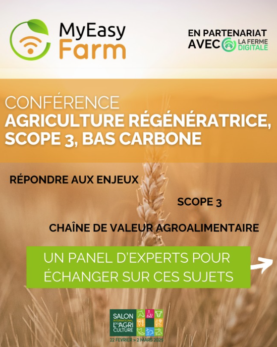 MyEasyFarm (@myeasyfarm) on Twitter photo Ne manquez pas la conférence de MyEasyFarm lors du <a href="/Salondelagri/">Salon International de l'Agriculture</a> le 27 février à 14h!
go.myeasyfarm.com/inscription-co… Ne manquez pas la conférence de MyEasyFarm lors du <a href="/Salondelagri/">Salon International de l'Agriculture</a> le 27 février à 14h!
go.myeasyfarm.com/inscription-co…