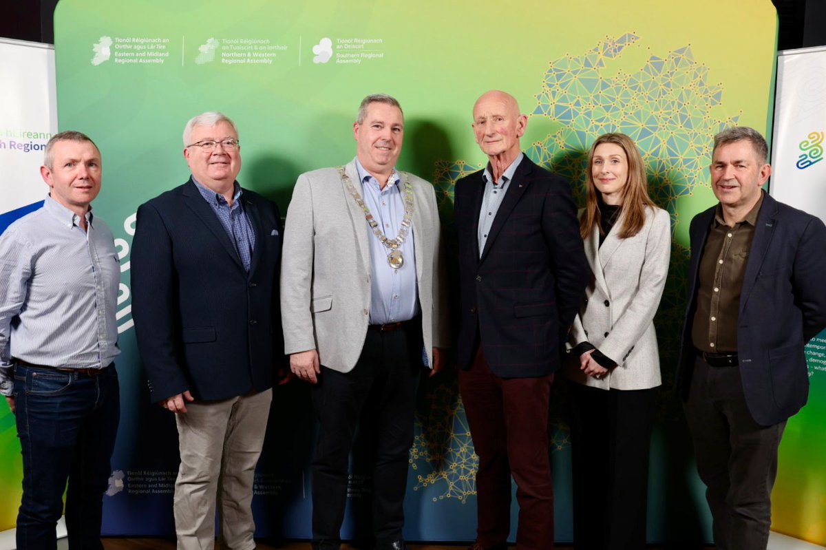 What an insightful #RegConf2025 We were delighted to take part in discussions on regional development, planning &amp; governance.

A highlight? Launching the National Census Atlas &amp; S3 Dashboard—game-changer for data-driven decision-making!📊

 #EUinmyregion <a href="/EMRAssembly/">Eastern & Midland RA</a> <a href="/NWAssembly/">Northern & Western Regional Assembly</a>