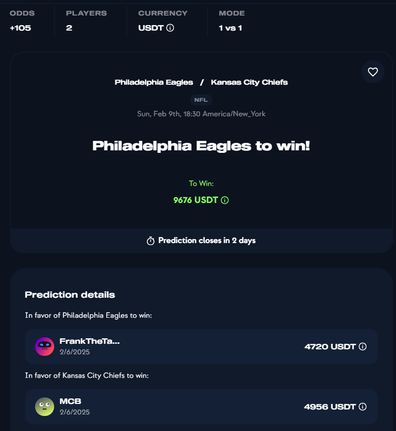 I'm going to be sweating the Super Bowl and getting amazing odds with super low fees because of <a href="/getduelnow/">DuelNow</a>.  You should all sign up: duelnow.com/r/LSRY2R/LSRY2R

Also, Go Birds!