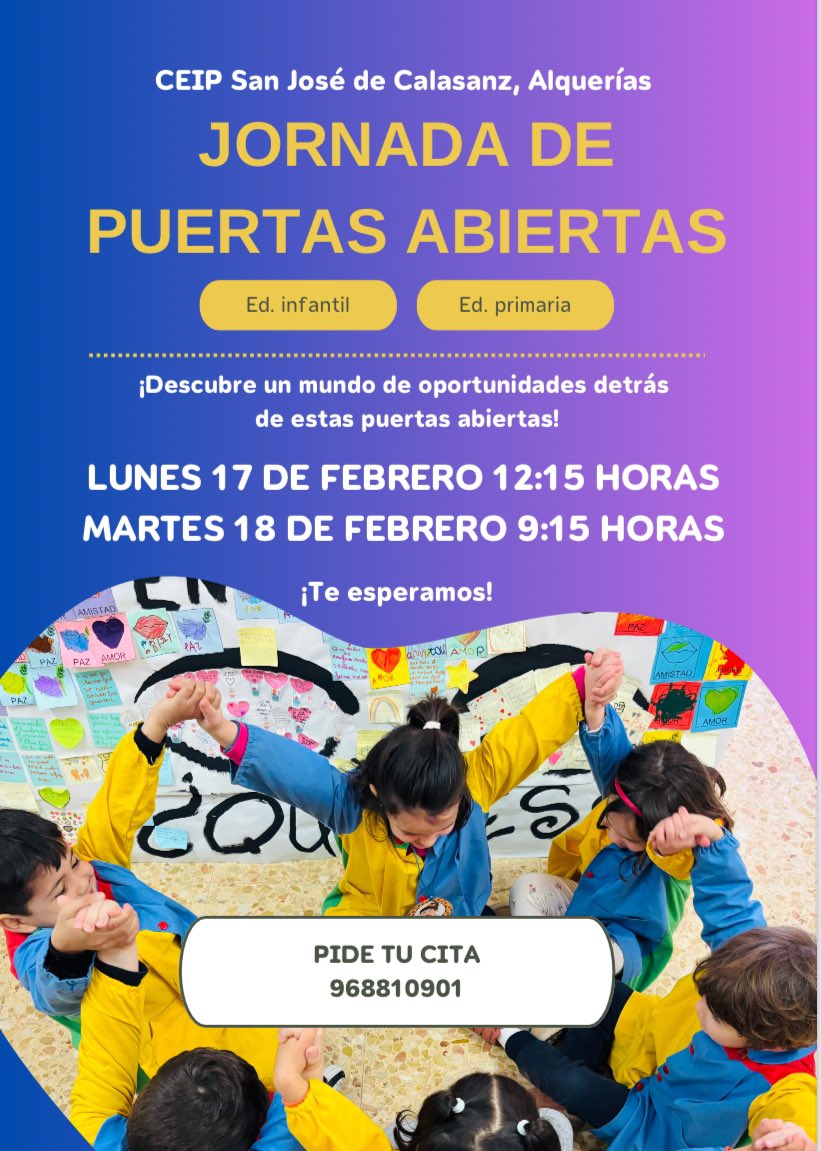 CEIP San José de Calasanz, Alquerías tweet media