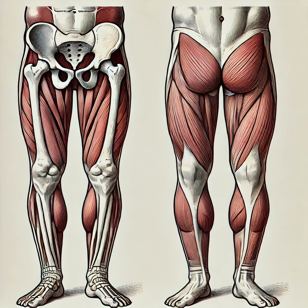 ChatGpt has a strange way of imagining lower limbs, not even if it were Escher's work.