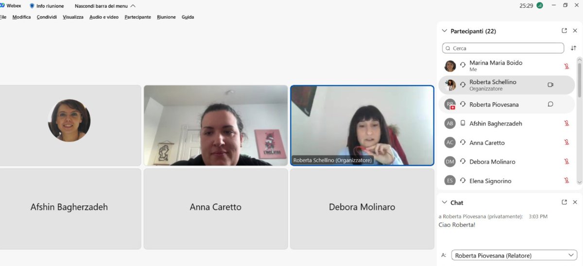 Happy to have had <a href="/RobertaPiov/">Roberta Piovesana</a> as today's speaker for our NICO neurowebinar!! 🧠 Her presentation on CB1R role in NMJs  opens up possibilities on novel biomarkers in #neuromusculardiseases. Thank you Roberta! 
<a href="/newronico/">NewroNico Brain Development and Disease group</a> <a href="/ConslancioOnlus/">Associazione conSLAncio Onlus</a> #researchpaper #neuroscience #als #sma