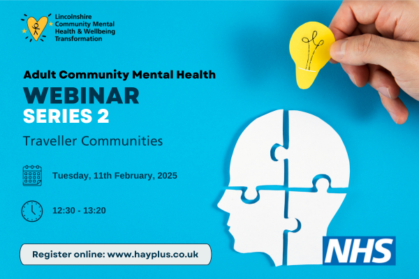 Shine_Lincoln's tweet image. 👉Webinar – Traveller Communities
Learn about ongoing efforts to reduce these health inequalities within the traveller community in Lincolnshire.
👉Tuesday Feb 11th
👉12:30 - 13:20
👉Book hayplus.co.uk
#VCSFE #VCSE #healthinequalities #health @LPFTNHS @HAYLincolnshire