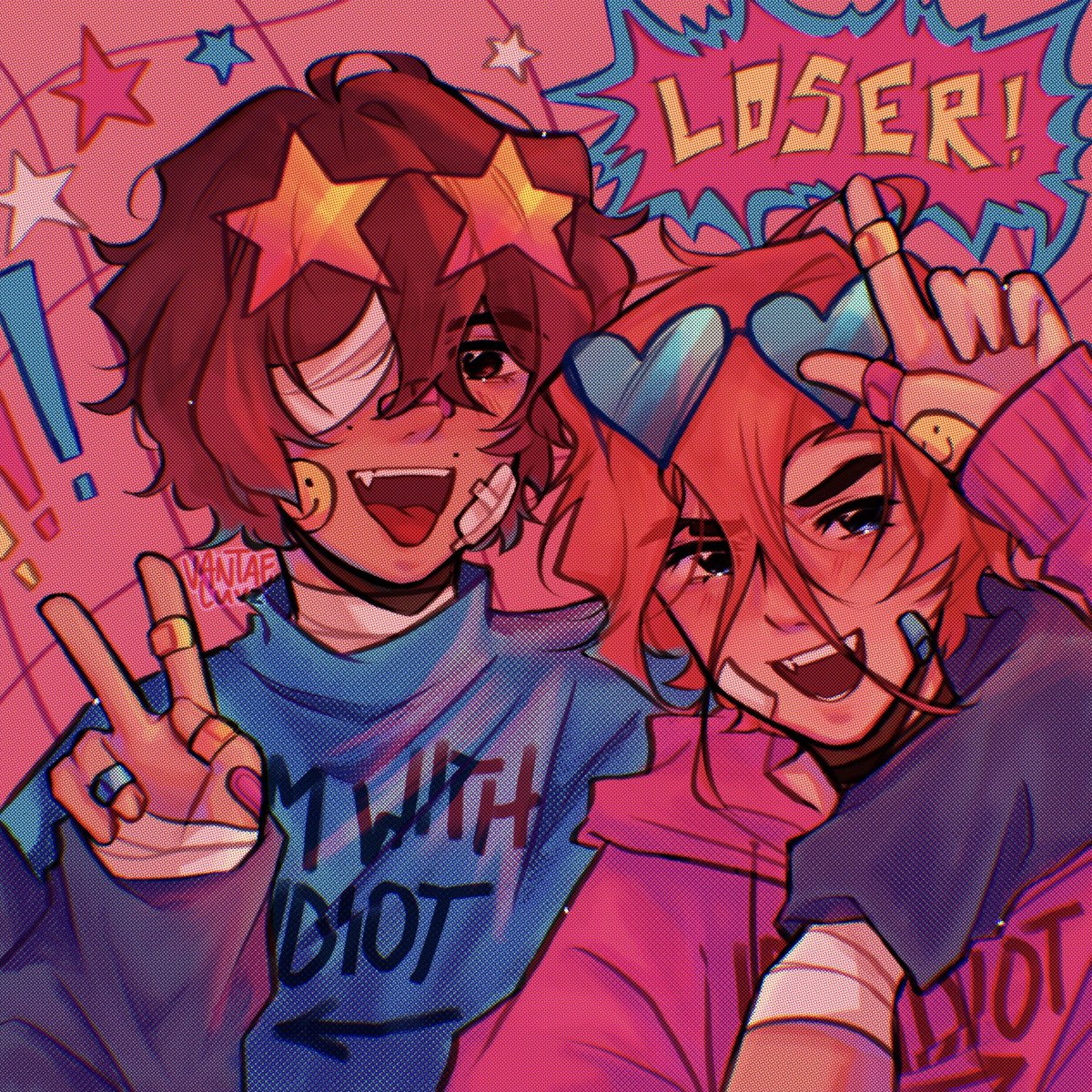 vantaeluvz_'s tweet photo. redrew that one skk art i did back in 2022 😧

[#dazai #chuuya #soukoku #skk #bsd] https://t.co/TS5tBb6Wiy