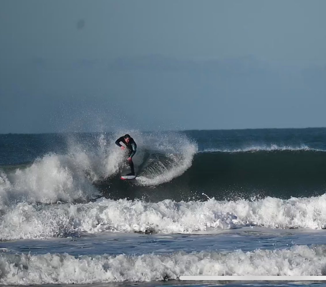 WoolacombeSurf's tweet photo. Twas the day of the lefts, backhand fun in Woolacombe this week 🌊☀️👌 some great surf on offer for those that braved the cold ❄️ roll on springtime 🌻☀️ #woolacombe #surf #surfingwoolacombe #woolacombebay #surfschool #surfer #bluehealth #lefts #pumping #backhandsurfing #atlantic https://t.co/m2eEICaIkk