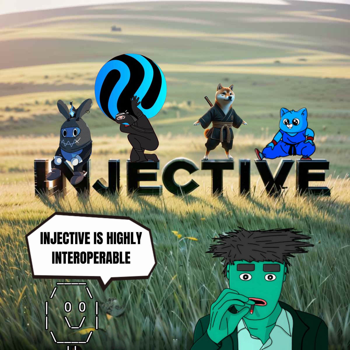 MDCryptoWorld's tweet image. Injective: breaking chains, not connections. 🥷⚡️