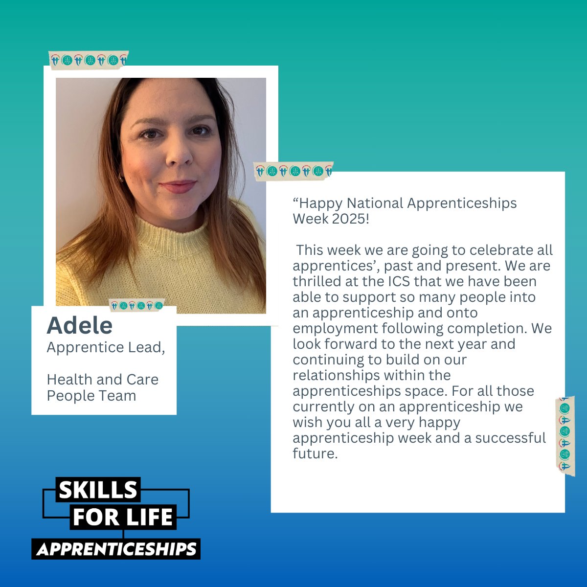 Happy National Apprenticeship Week 🌟

This week we are going to celebrate all things apprenticeships including apprentices', past and present all week long 🥳

Hear from Adele, our Apprentice Lead kicking off the week⤵️

<a href="/Apprenticeships/">Apprenticeships and Skills</a> #NAW2025 #SkillsForLife #Apprenticeships
