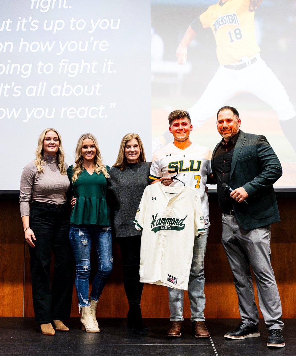 Leadership personified &amp; keeping the legacy alive. 

Proud to have Brennan Stuprich wear 18 this season! 

#LionUp | #MamouStrong | #HammondAmerica