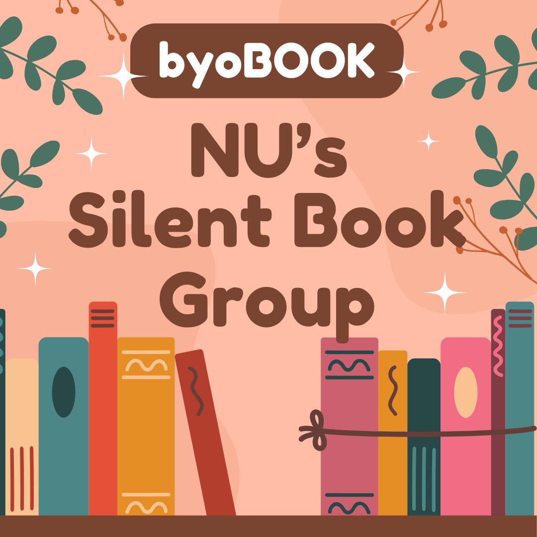 nuHPaW's tweet photo. February 10, 7-8:15pm, Parkes 120. Looking for a chill, no-pressure way to enjoy reading without the distractions of tech? Bring your favorite book, settle in with cozy vibes, and enjoy quiet reading time. *SNACKS PROVIDED* Register by February 9. https://t.co/LrysmRbRNM https://t.co/ycYSglIrm8