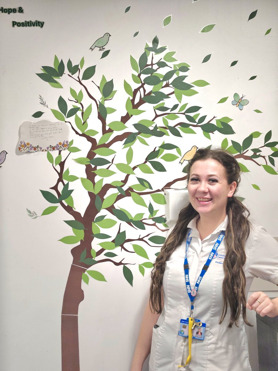 Today we said goodbye to our fabulous student <a href="/MHnurse_soph/">Sophie</a>.who created our recovery and hope tree on the ward <a href="/SkylarkLSCFT/">Skylark</a>.the ladies love it 😀 ❤️ 💙