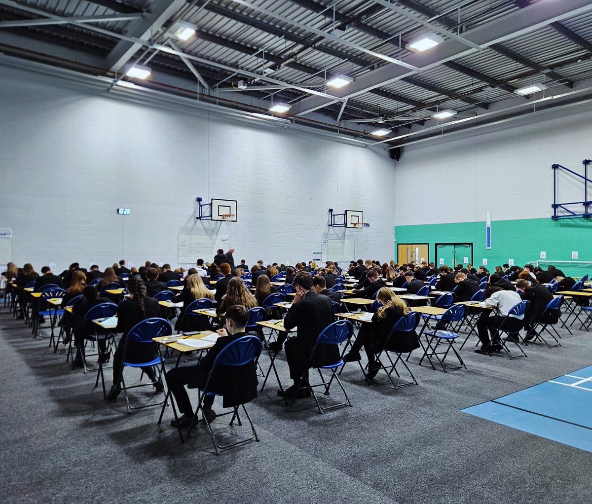 MaltbyAcademy's tweet image. Today marks the end of the first week of Year 11 trial exams. 
Students have shown a real sense of resilience and determination, approaching this set of trial exams with focus on the end goal. 
You’ve smashed it Year 11. 
Let’s raise the bar even higher next week! 
#gradechasers