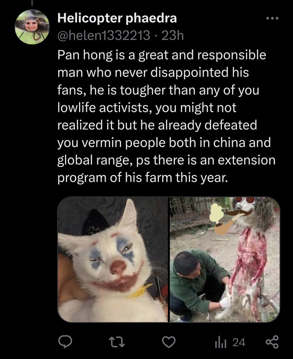 PhaedraXTeddy's tweet photo. My complaint in text below was because even though I am vegan I am mass auto blocked by a certain large faction of "vegans" and also by some other groups. Why block the message of animals who can not speak? They need all the voices they can get! Childish. https://t.co/tPO0kLui0s
