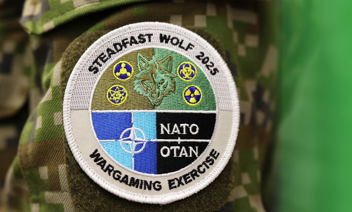 NATO_JWC's tweet image. NATO&apos;s largest #CBRN #wargame exercise, STEADFAST WOLF 2025, took place at @NATO_JWC! Led by @SHAPE_NATO, the wargame was designed &amp;amp; executed in collaboration with @US_EUCOM to test @NATO&apos;s CBRN defence &amp;amp; readiness in a CBRN-contested joint and #multidomain operational…