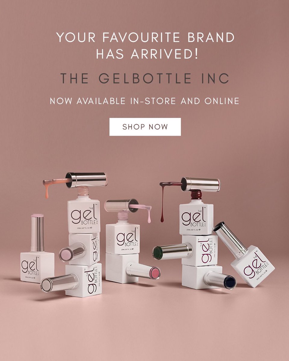 Your favourite nail brand has arrived! 🛬

The GelBottle Inc is now available in-store + online at C&amp;S.

Discover now at chrisandsons.co.uk 💅 

#thegelbottle #chrisandsons