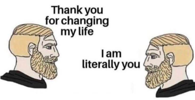 Believe in something

and yourself