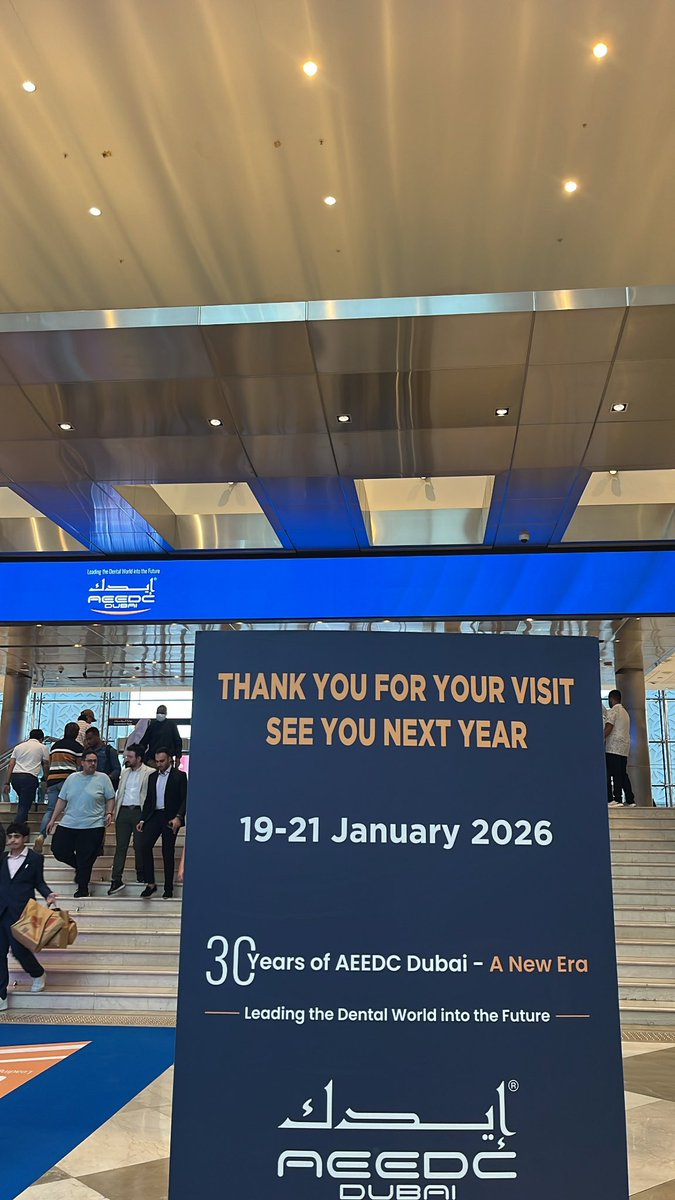 AbdulShamranii's tweet image. Three amazing days 🦷

#AEEDCDubai2025 
#aeedc2025 
#AEEDC