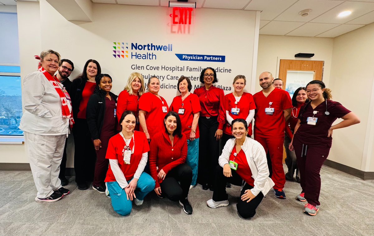 NorthwellHealthDOFM (@northwellfammed) on Twitter photo We at #FamilyMedicine are recognizing #WearRedDay to educate women about cardiovascular health, prevention of heart disease and stroke. <a href="/NorthwellHealth/">Northwell Health</a> <a href="/ZuckerSoM/">Zucker School of Med</a> <a href="/KatzWomensHlth/">Katz Institute for Women's Health</a> We at #FamilyMedicine are recognizing #WearRedDay to educate women about cardiovascular health, prevention of heart disease and stroke. <a href="/NorthwellHealth/">Northwell Health</a> <a href="/ZuckerSoM/">Zucker School of Med</a> <a href="/KatzWomensHlth/">Katz Institute for Women's Health</a>
