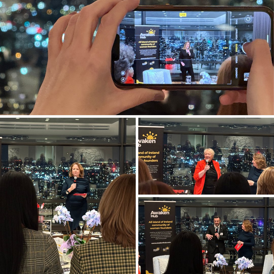 genemurphy's tweet photo. Over the past 2 days in New York it was amazing to see not only the impact of the @AwakenAngelsHQ fund in action but also the amazing quality of Female Founders from the Island of Ireland present literally life changing companies @UKinNewYork Consulate event, then @bankofireland Hub I NYC with the angel investor masterclass and finally this morning @IrelandinNY for a final send off! 

It was also an absolute bonus to catch up with the power houses that are @MMaryMcKenna and @johnatwhop! 

Make sure to click here to connect with these founders as every connection helps https://t.co/zgJ3ZW8rfw
