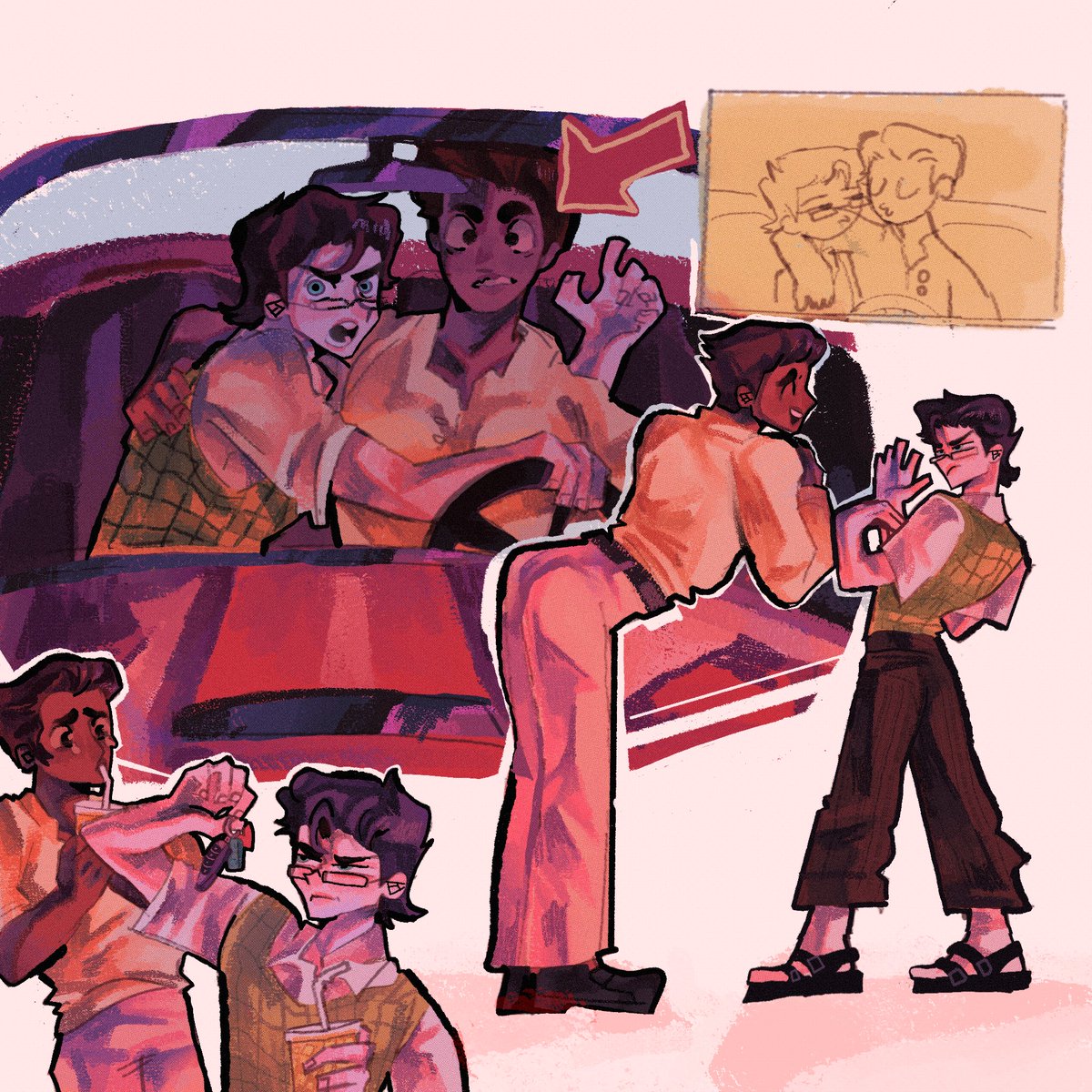 Querido diario…💕😽✨#digitalart #disventurecamp4 #disventurecampseason4