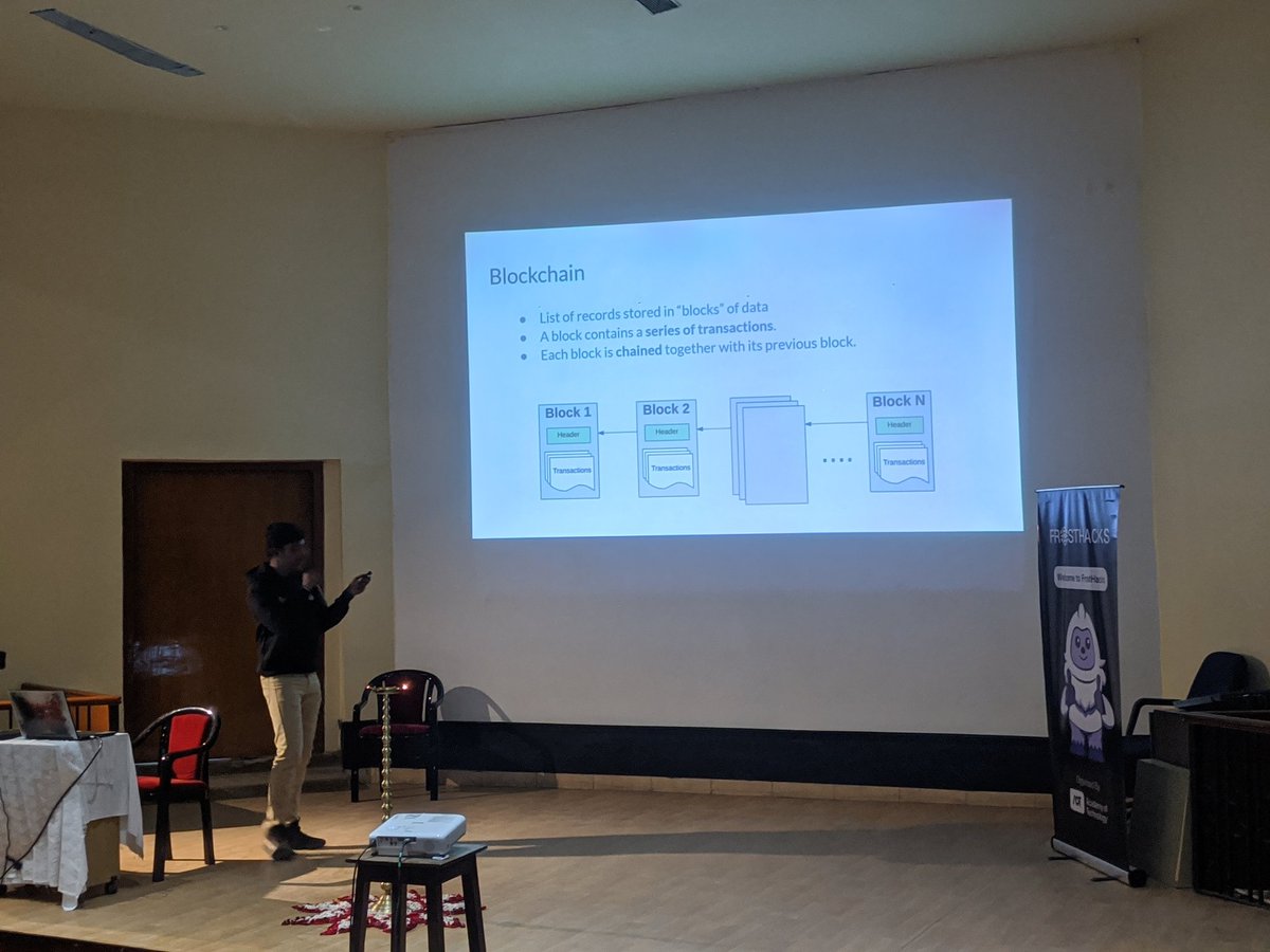 SURYASHISH (@suryashish_) on Twitter photo Had my first dive into Blockchain & it’s so cool.
It revolutionized banking
Data tampering is nearly impossible with nodes securing the network 🔗
We own our assets—no central servers like Web2! 🔐
Immutable, secure and transparent
<a href="/imanishbarnwal/">Manish Kumar Barnwal</a> <a href="/HackQuest_/">HackQuest</a> <a href="/frosthacks_in/">frosthacks.in</a> Had my first dive into Blockchain & it’s so cool.
It revolutionized banking
Data tampering is nearly impossible with nodes securing the network 🔗
We own our assets—no central servers like Web2! 🔐
Immutable, secure and transparent
<a href="/imanishbarnwal/">Manish Kumar Barnwal</a> <a href="/HackQuest_/">HackQuest</a> <a href="/frosthacks_in/">frosthacks.in</a>