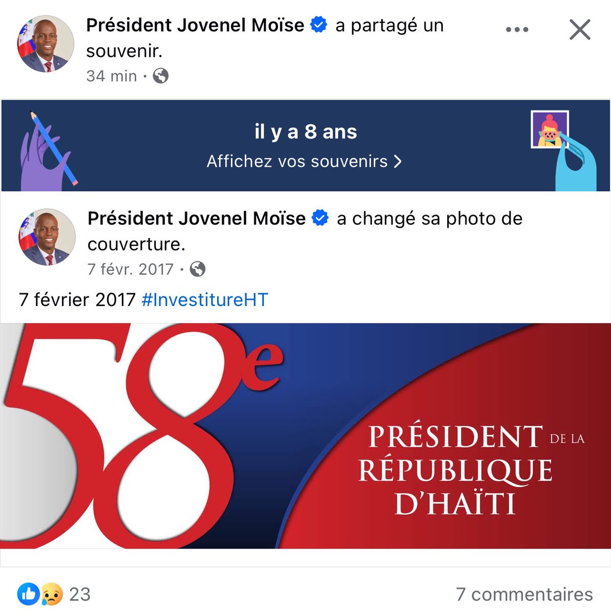 jovenelarchives's tweet photo. 7 février 2017 #InvestitureHT https://t.co/toI5zIqZEP