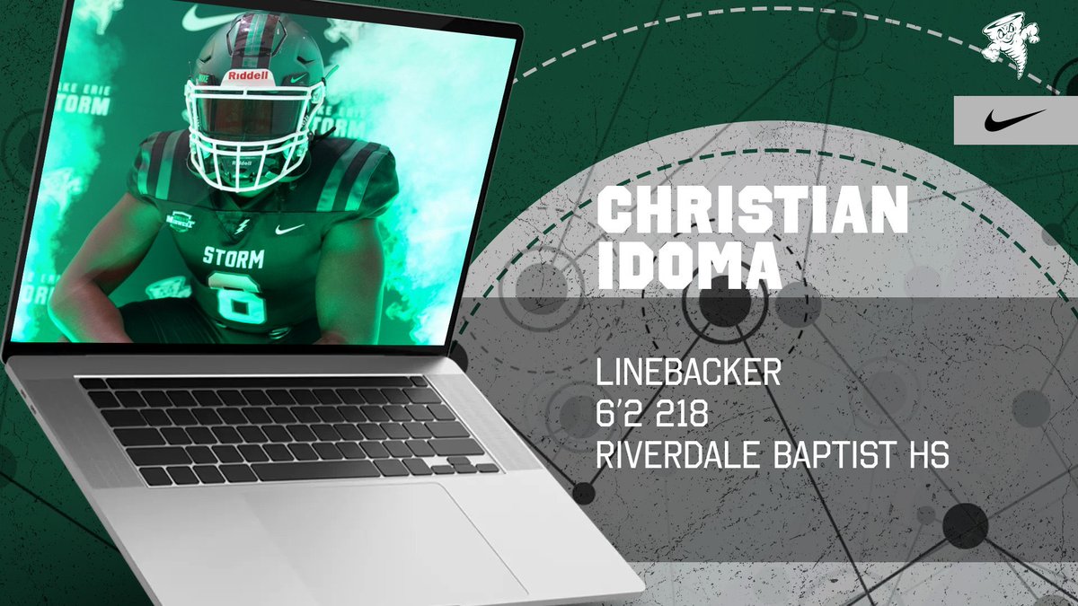 Lake Erie Storm Football (@lakeeriefb) on Twitter photo Welcome to The Family Christian!
βπΌ| Christian Idoma
π±| <a href="/chris__5k/">Christian Idoma 6β2 215 LB 2025</a>
π| Riverdale Baptist HS
π¨| LB
π| 6β2 218
π¬| hudl.com/video/3/170371β¦
#PTC | #NSD25 | #RageOn Welcome to The Family Christian!
βπΌ| Christian Idoma
π±| <a href="/chris__5k/">Christian Idoma 6β2 215 LB 2025</a>
π| Riverdale Baptist HS
π¨| LB
π| 6β2 218
π¬| hudl.com/video/3/170371β¦
#PTC | #NSD25 | #RageOn