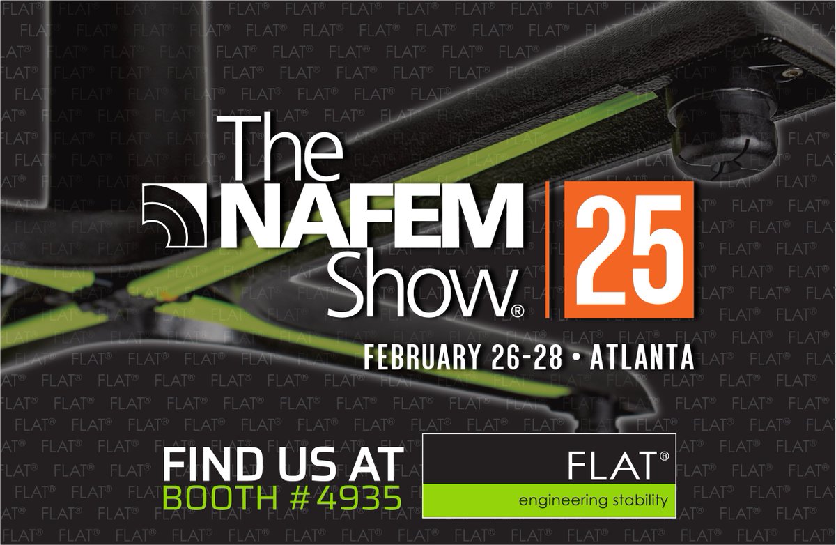 FlatTech's tweet image. 📢 Visit Us at NAFEM 2025 – Booth #4935! 🍽️✨

📍 Find us at Booth #4935
📅 February 26-28, 2025
🔎 See our stabilizing tech in action!

Stop by, say hello, and let’s fix wobbly tables for good!

#FlatTech #NAFEM2025 #FoodserviceSolutions