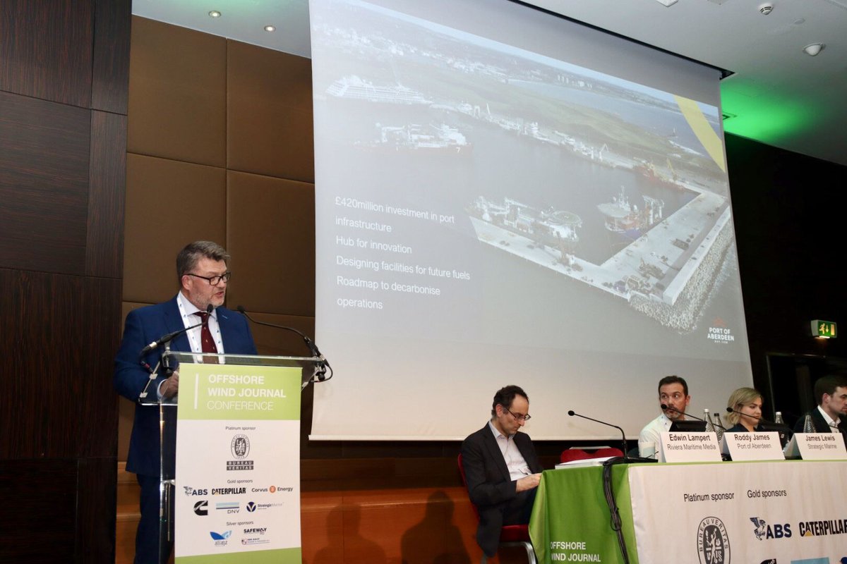 Port of Aberdeen (@portofaberdeen) on Twitter photo Our CCO Roddy James spoke at #OWJ2025 highlighting <a href="/PortofAberdeen/">Port of Aberdeen</a>'s key strategies for driving decarbonisation in the evolving #offshorewind sector.
#Decarbonisation #FutureFuels #Innovation Our CCO Roddy James spoke at #OWJ2025 highlighting <a href="/PortofAberdeen/">Port of Aberdeen</a>'s key strategies for driving decarbonisation in the evolving #offshorewind sector.
#Decarbonisation #FutureFuels #Innovation