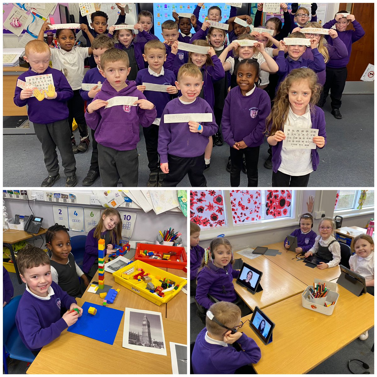 We’ve had lots of fun this week for #languagesweekscotland learning to count and dance in other languages, write our names in a different alphabet and we even built famous landmarks! We even made our own flags! <a href="/MissMeikleBPS/">Miss Meikle & P7M</a> <a href="/missmcguckinbps/">Miss McGuckin and P1</a>