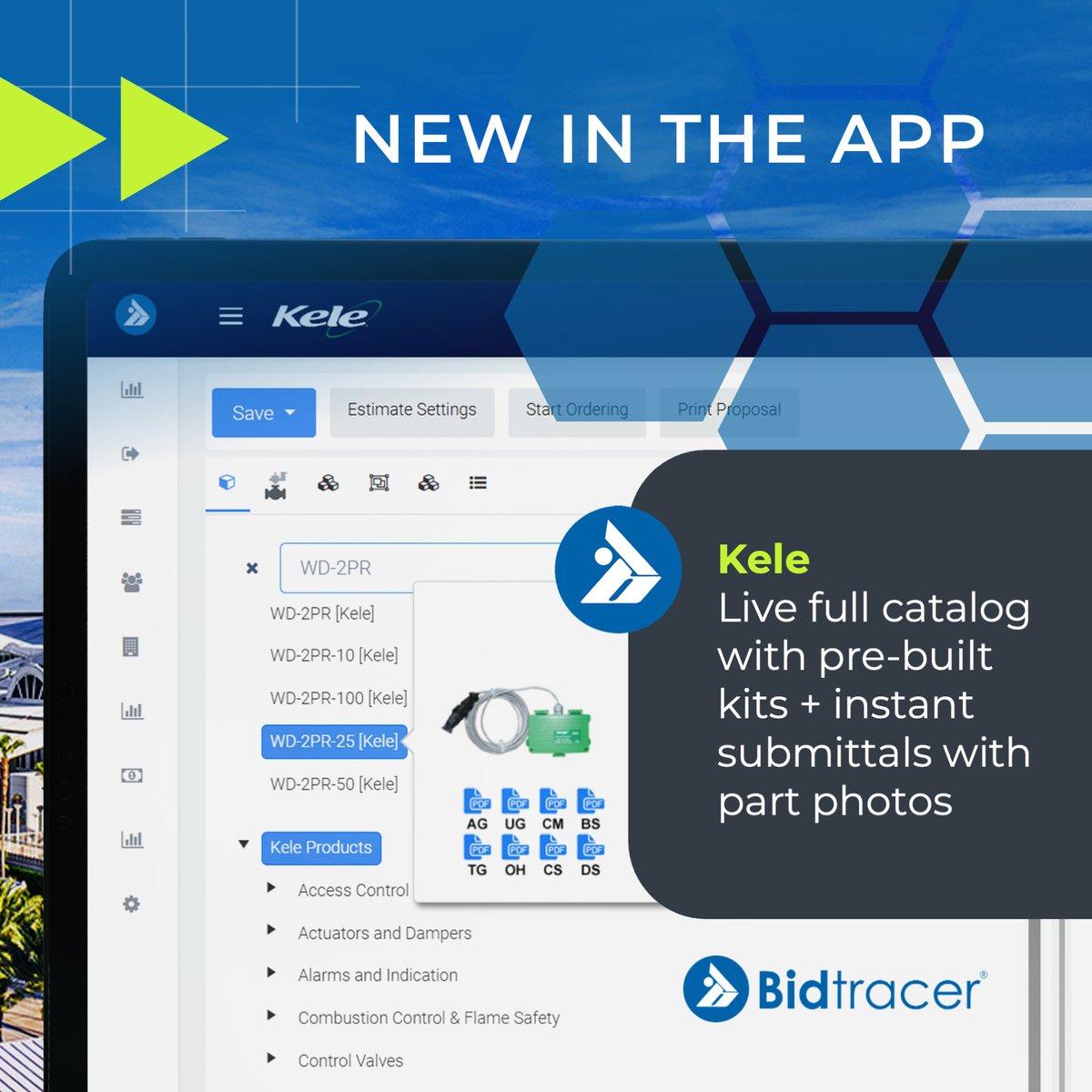 Countdown to <a href="/ahrexpo/">AHR Expo</a>🌴

Meet the <a href="/bidtracer/">Bidtracer</a> team and celebrate - our <a href="/KeleSolutions/">Kele Inc.</a> integration is live!! 🎉 This partnership makes estimating with thousands of new products faster than ever before.

See all tools in action at the show 🖥️ 💻📱<a href="/bidtracer/">Bidtracer</a> bit.ly/4htse1A