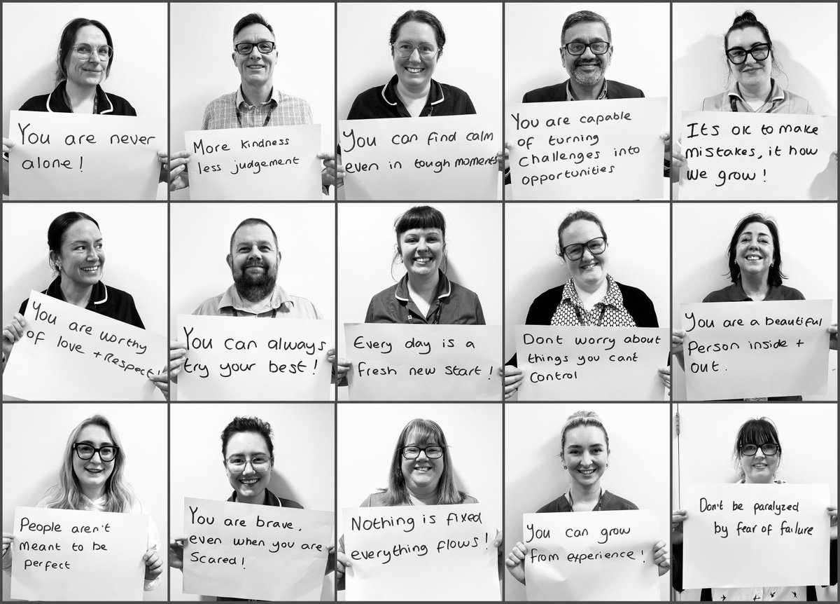 Pennine Care NHS FT (@penninecarenhs) on Twitter photo Colleagues on Hope unit have shared more warm words of wisdom for #ChildrensMentalHealthWeek, on the theme of ‘know yourself, grow yourself.’
Which is your favourite piece of advice, and what advice would you share for young people?
<a href="/NurseKTasker/">Kate Tasker 💙</a> <a href="/NHS_GM/">NHS Greater Manchester</a> <a href="/Place2Be/">Place2Be</a> Colleagues on Hope unit have shared more warm words of wisdom for #ChildrensMentalHealthWeek, on the theme of ‘know yourself, grow yourself.’
Which is your favourite piece of advice, and what advice would you share for young people?
<a href="/NurseKTasker/">Kate Tasker 💙</a> <a href="/NHS_GM/">NHS Greater Manchester</a> <a href="/Place2Be/">Place2Be</a>
