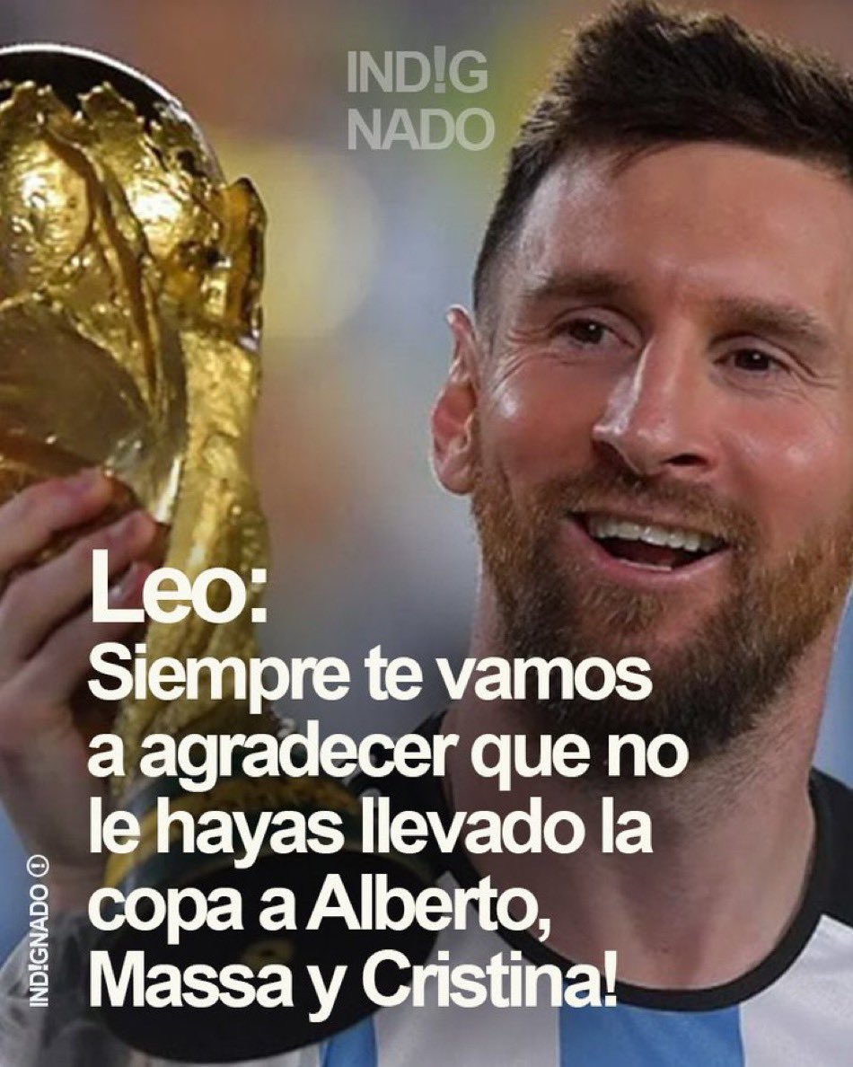 RT SI BANCAS A LIONEL MESSI